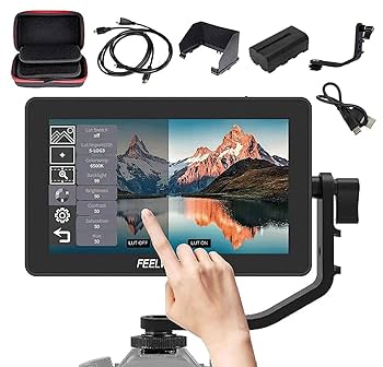 その他 FEELWORLD F6 PLUS Amazon.com : FEELWORLD F6 Plus V2 6 inch DSLR Camera Field